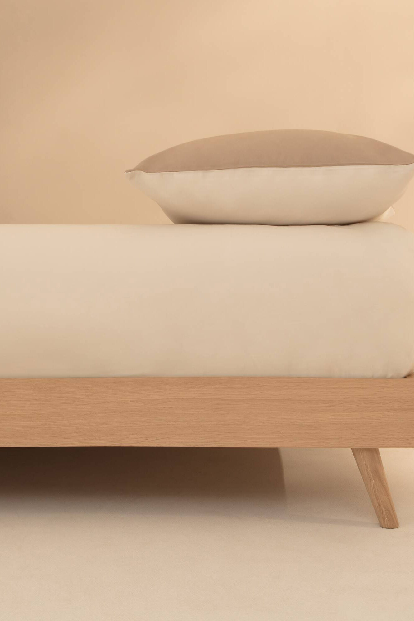 Textura Spannbetttuch Baumwollperkal. Bett 80-90 cm.