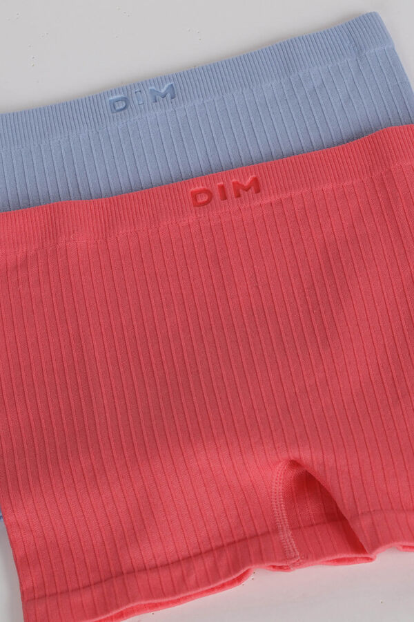 DIM Pack of 2 seamless girl's culottes imprim&eacute;