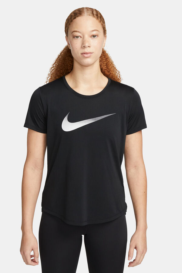 Womensecret Camiseta Running Nike Schwarz