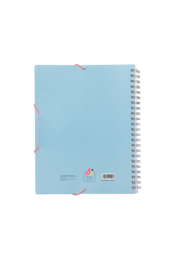 Womensecret Folder with transparent sheets - The best ideas start here piros