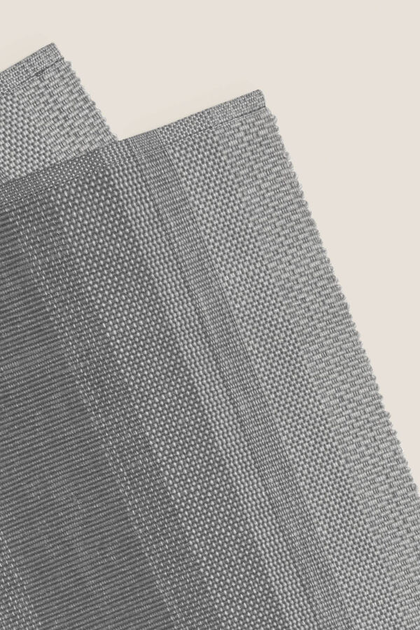 Womensecret Tischset aus Baumwollmischung  Grau