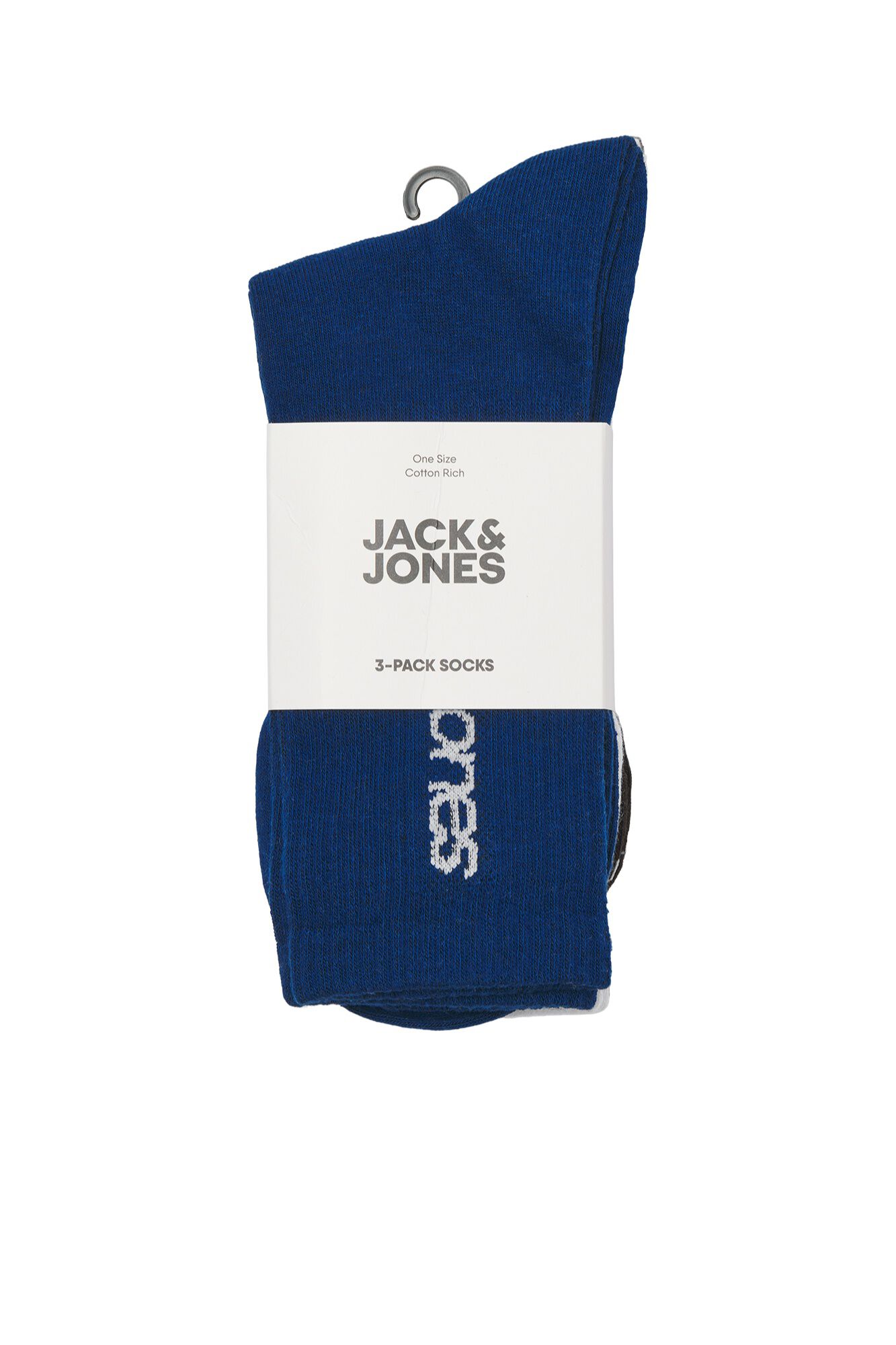 Jack & Jones Pack 3 meias em algod&atilde;o