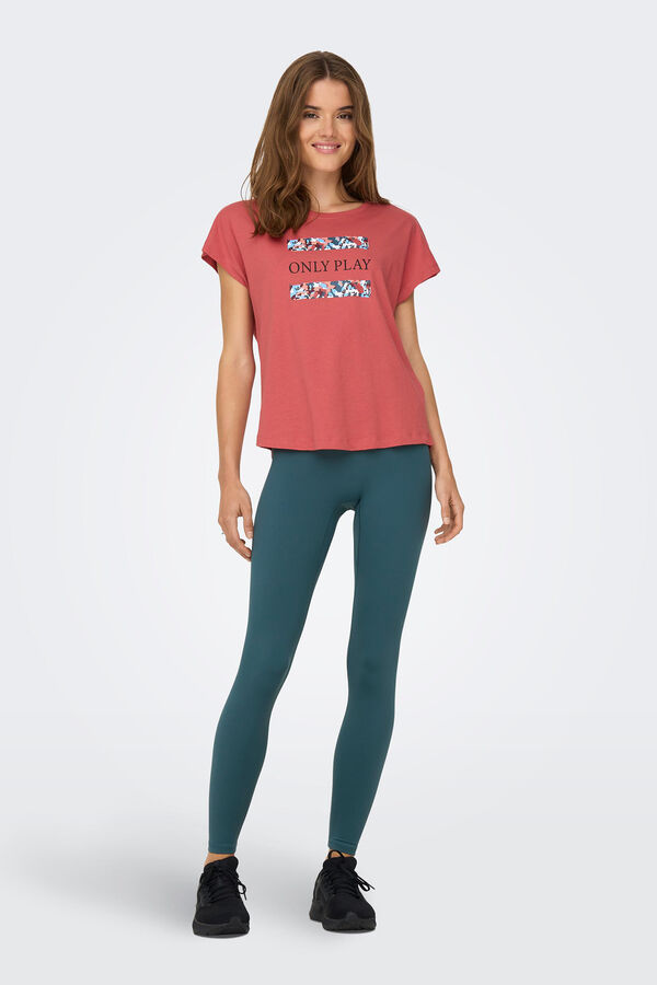 Only Play Camiseta only play burgundy