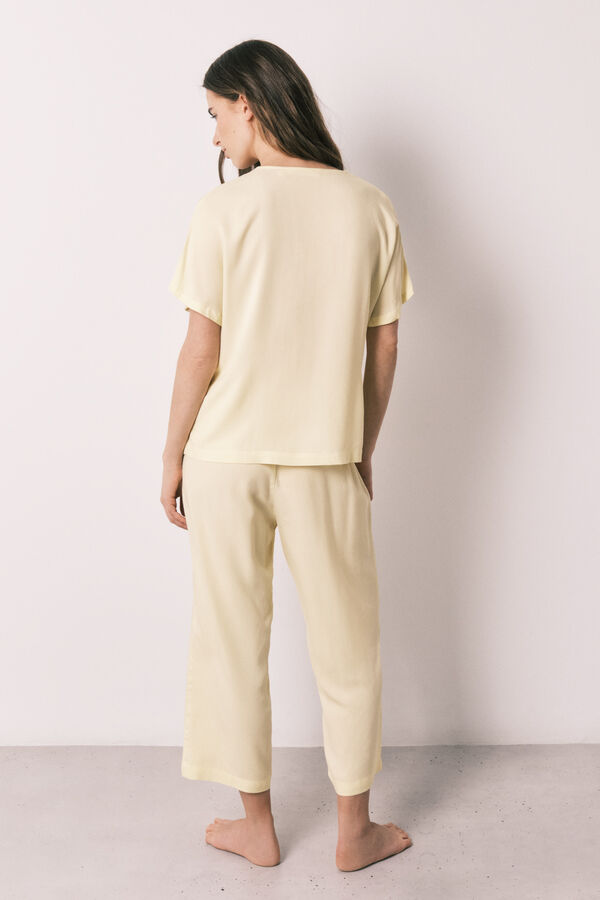 Women'secret Long wrap pyjamas with buttons printed