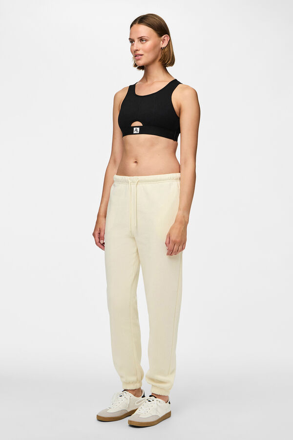 Pieces Trainingshose Braun