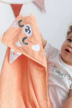 Womensecret Baby towel with hood - Red panda printed