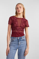 Pieces Lace body Crvena