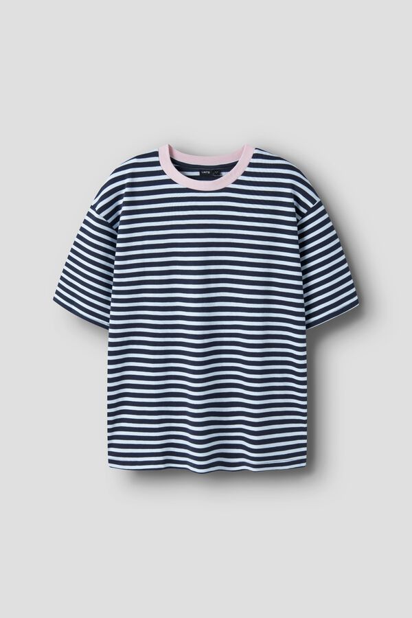 LMTD Striped T-shirt blue