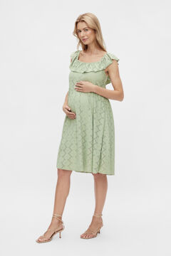Womensecret Vestido de tirantes maternity green