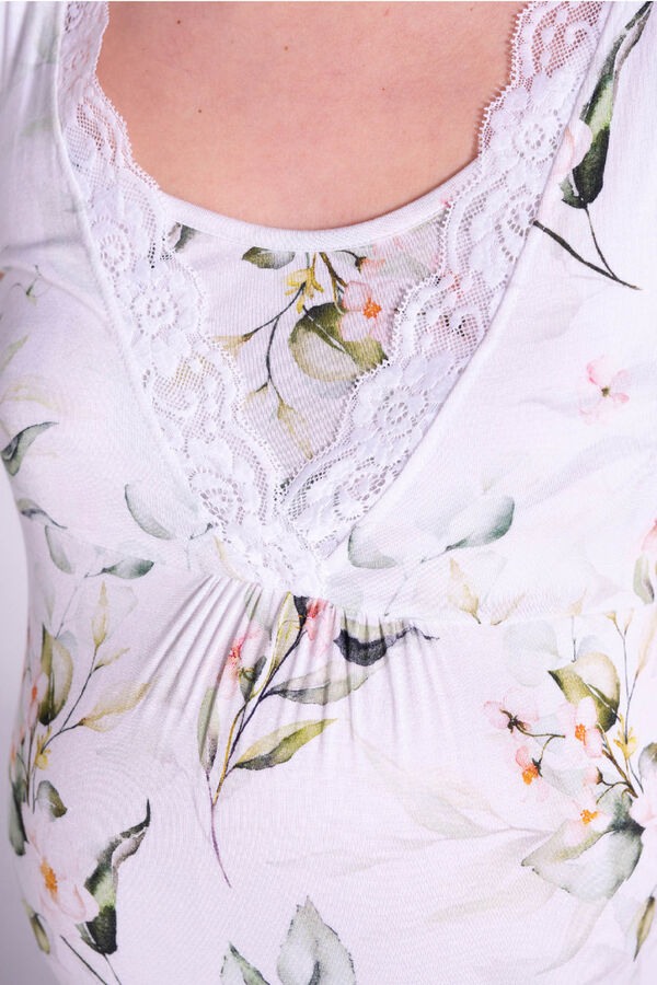 Ohma! Camis&oacute;n estampado branco