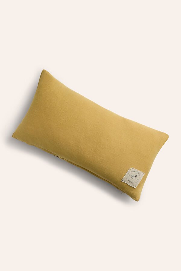 Womensecret Gavema mustard cushion cover printed