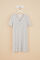 Womensecret Snoopy cotton maternity nightgown grey