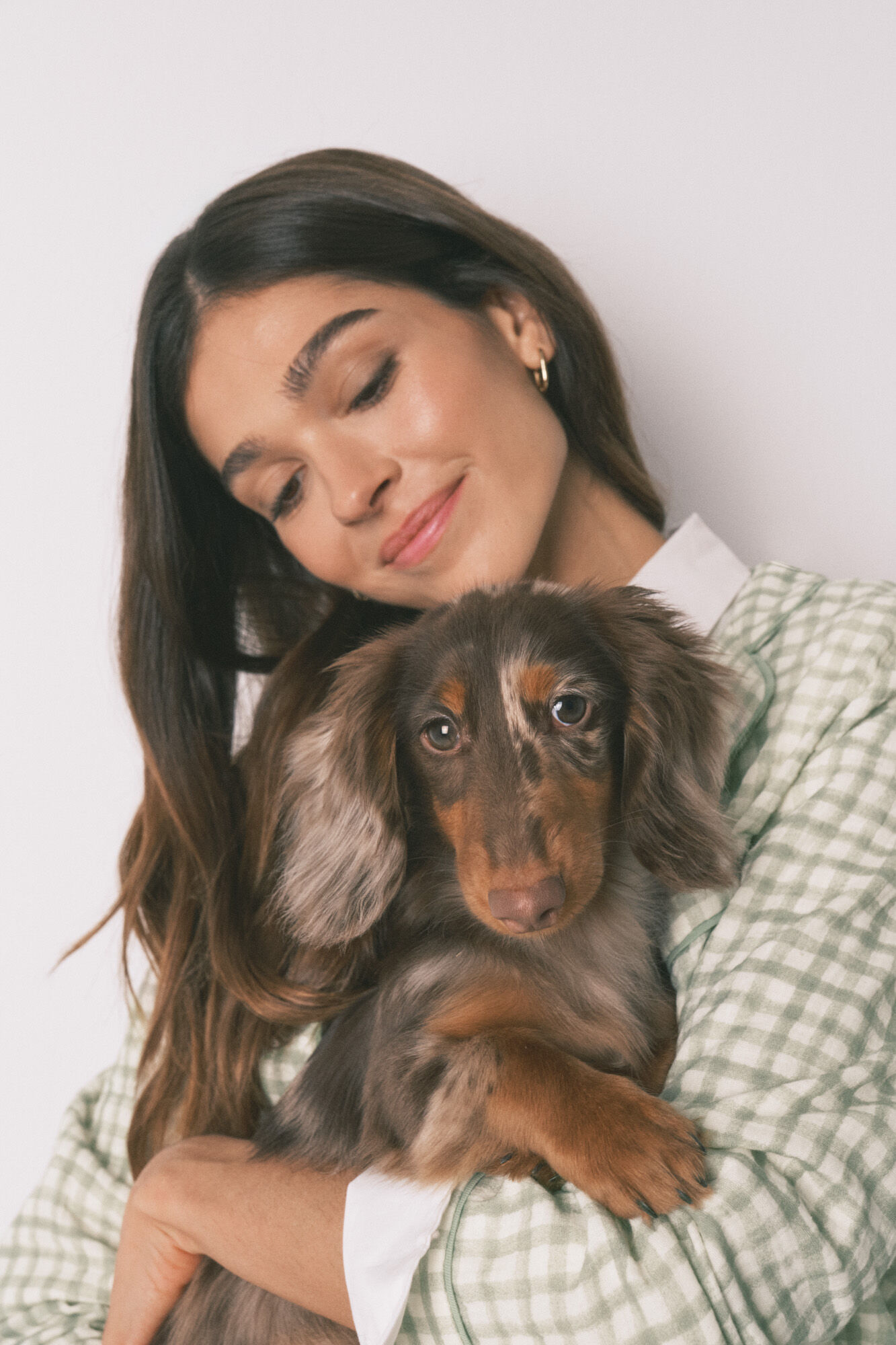 Women'secret Plaid 100% cotton classic long pyjamas