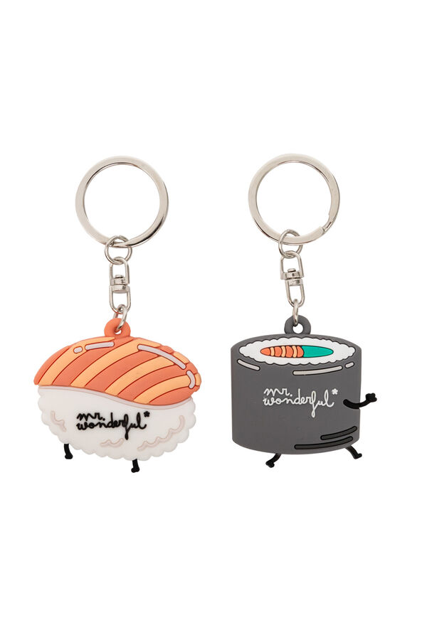 Womensecret Set of 2 key rings - Sushi printed