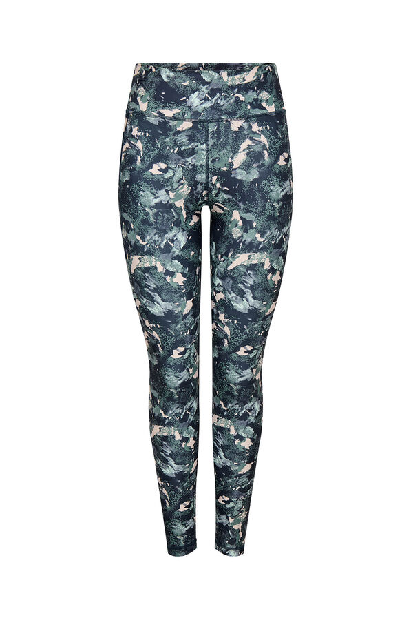 Only Play High-waisted and side pocket leggings blue