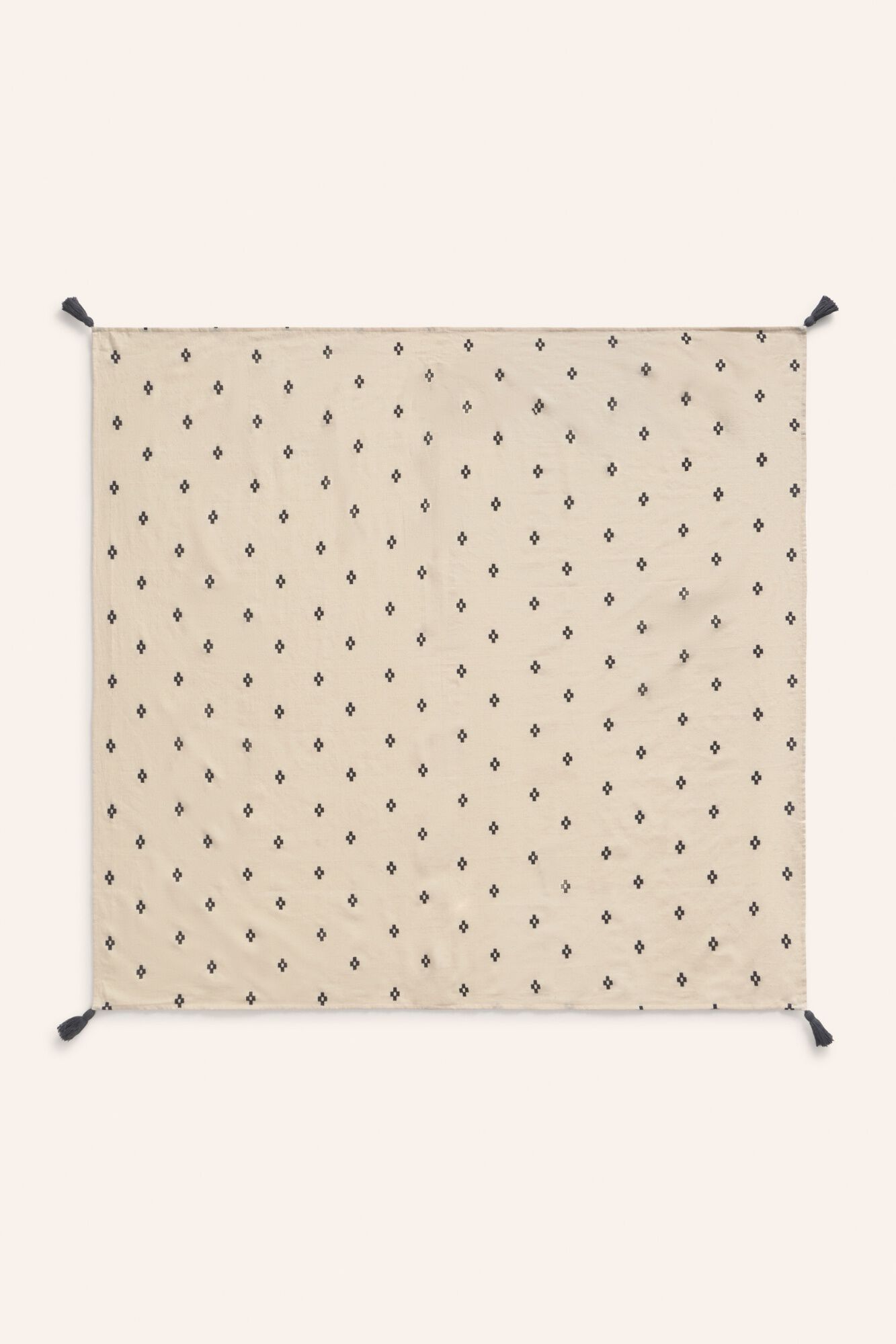 Calma House Mantel de algod&oacute;n de 160x160