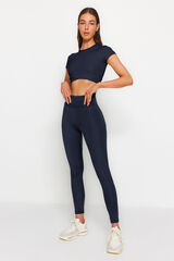 Trendyol Leggings deportivos largos push-up azul&nbsp;&nbsp; azul