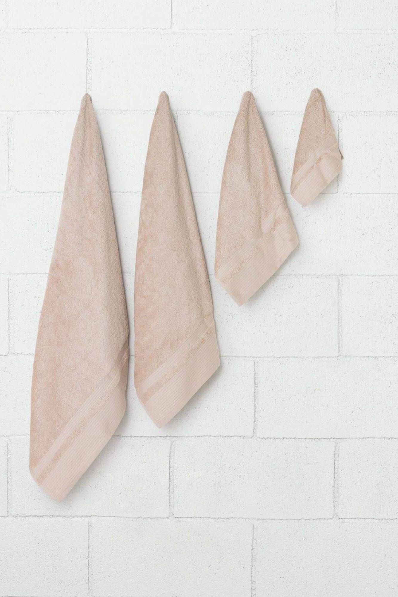 Textura Toalla ba&ntilde;o rizo algod&oacute;n bamb&uacute; 100x150cm.