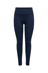 Only Play Hochgeschnittene Leggings mit Seitentasche Blau