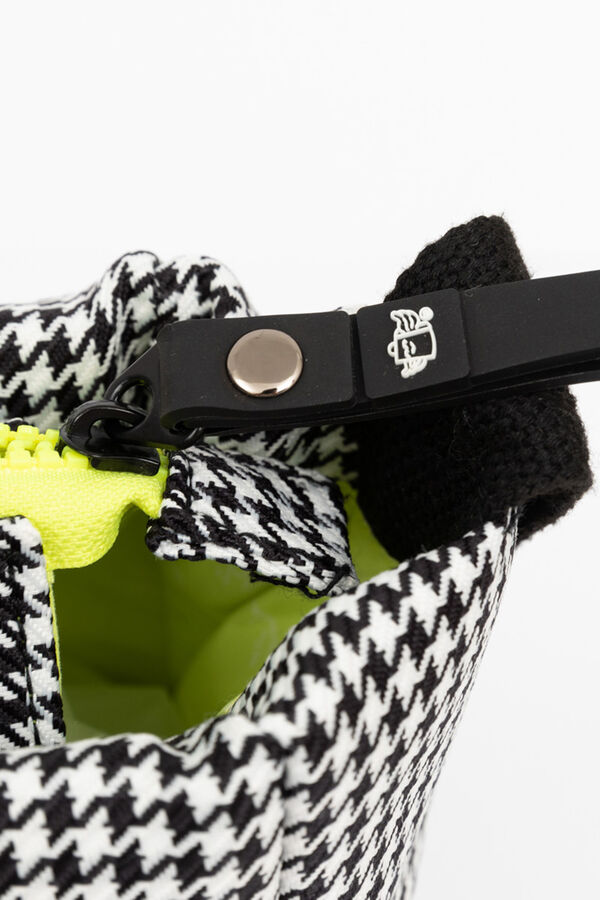 Mr. Wonderful Bolso peque&ntilde;o pata de gallo - Wonderful & iconic estampado