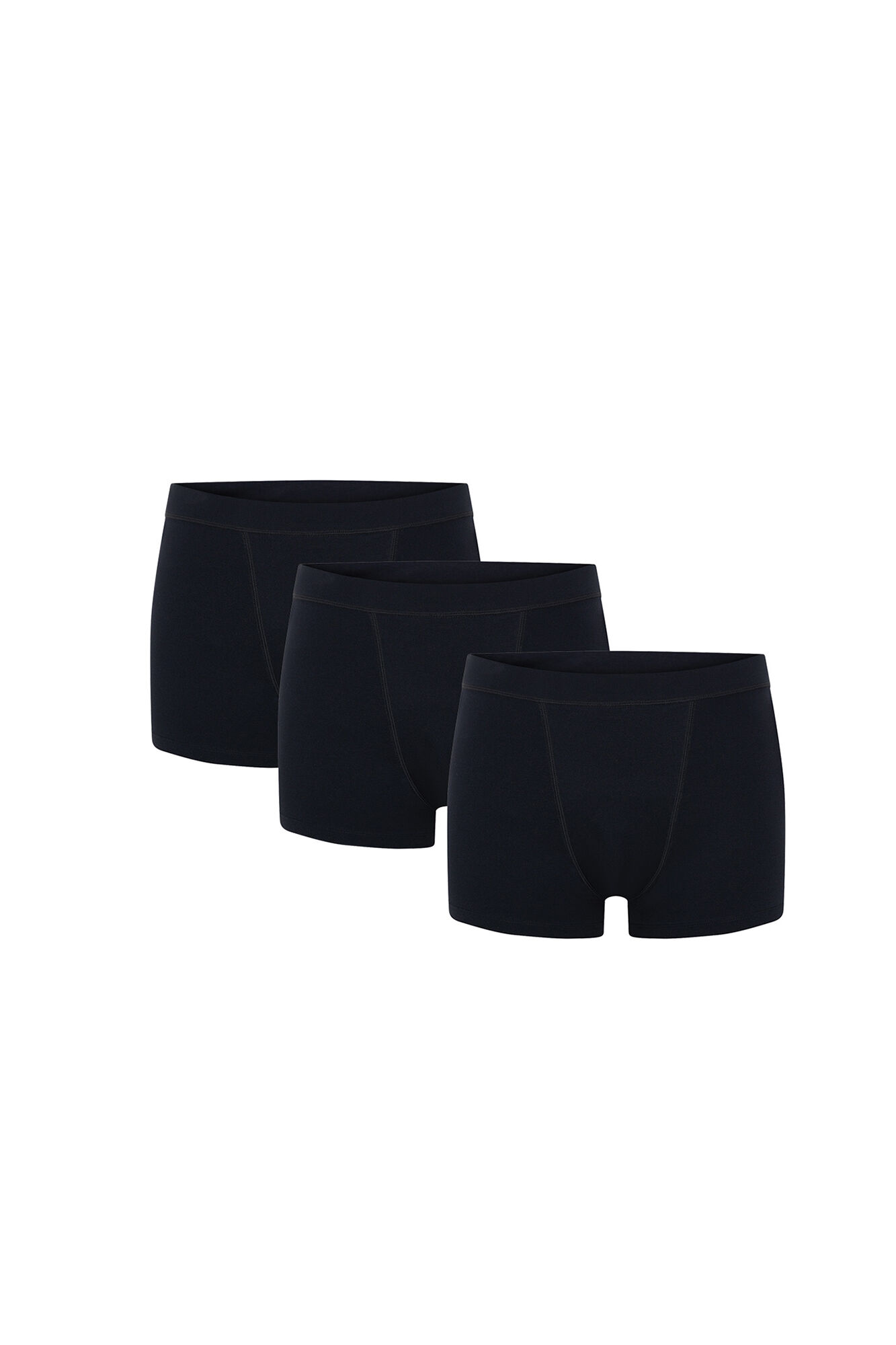 Modibodi Pack 3 Short Menstrual Seamless Flujo Super Black