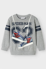 Name it Spiderman Sweatshirt f&uuml;r Jungen Grau