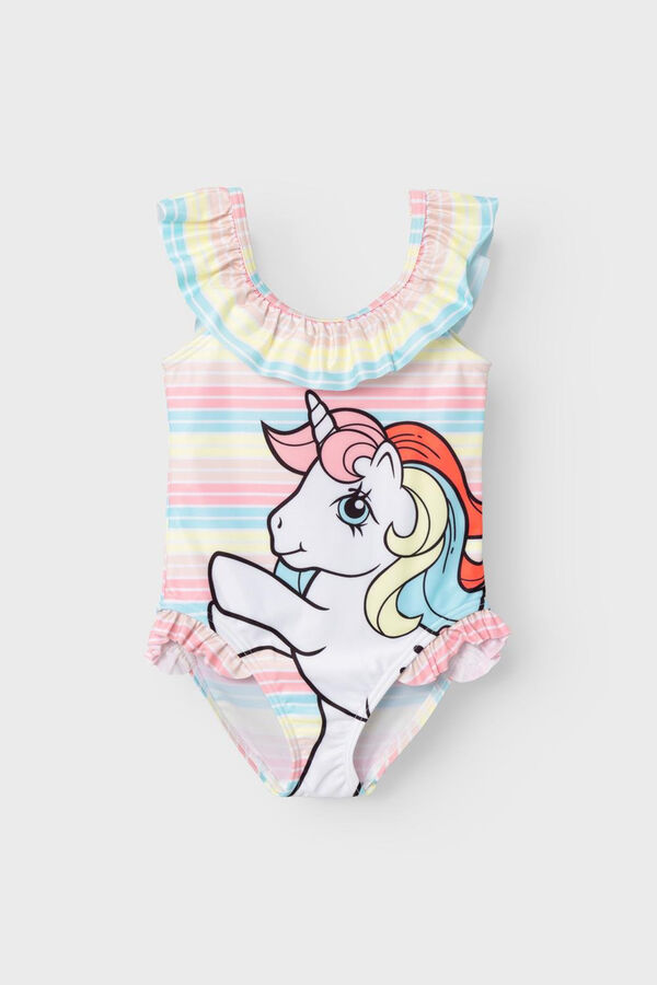 Womensecret Girls' My Little Pony swimsuit rose