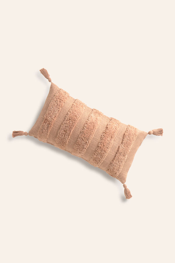 Calma House Capa de almofada Mart cru