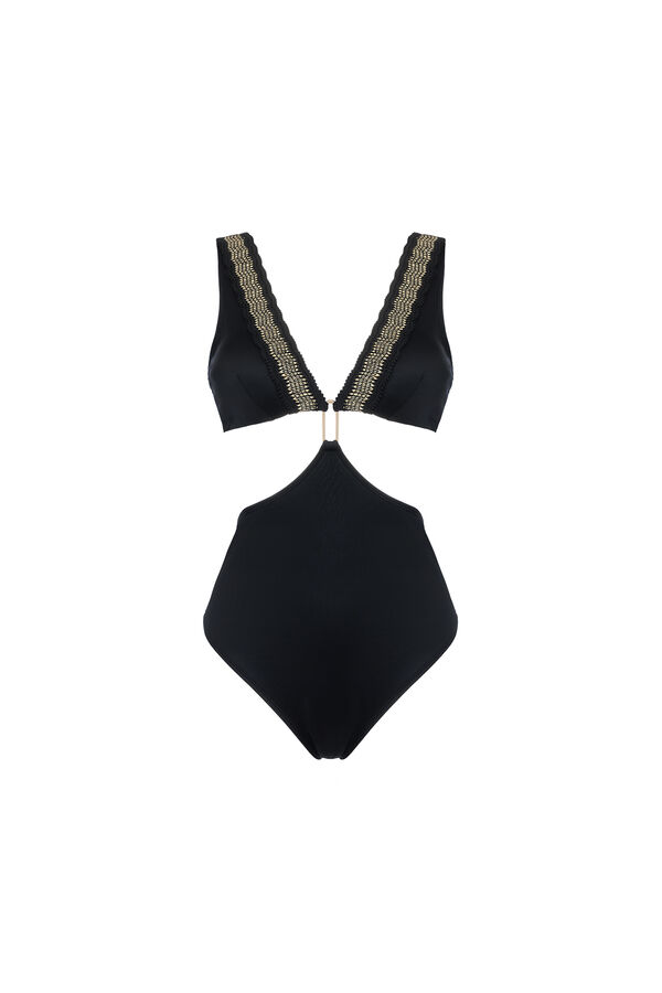 Womensecret Light Padded Swimsuit black