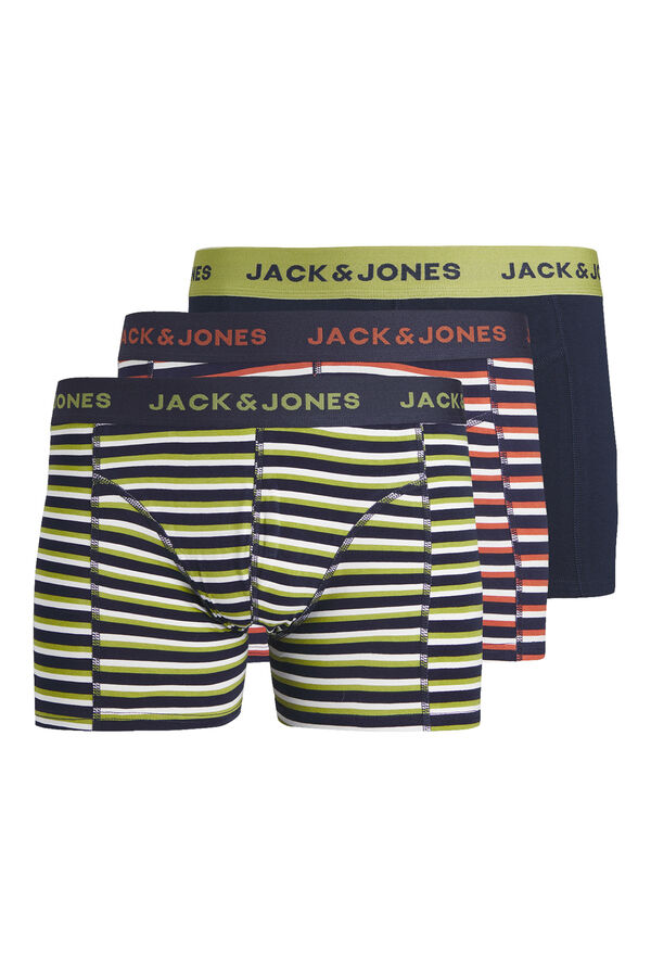 Womensecret 3-pack striped boxers blue