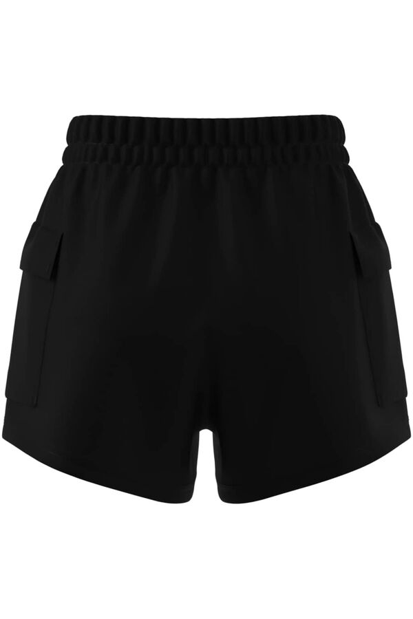 Adidas Pantal&oacute;n corto Cargo logo negro