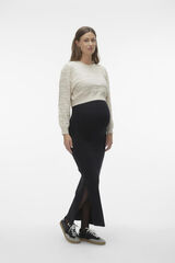 Womensecret Long maternity skirt black