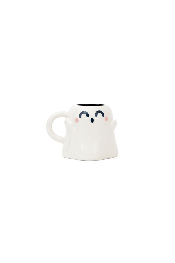 Mr. Wonderful Taza 3D Halloween - Fantasma estampado