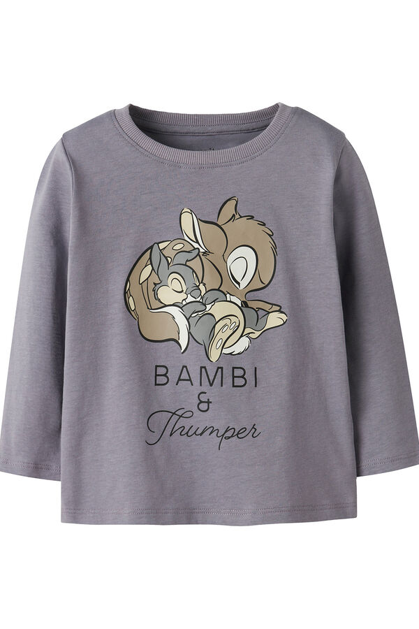 Name it Camiseta Bambi morado/lila