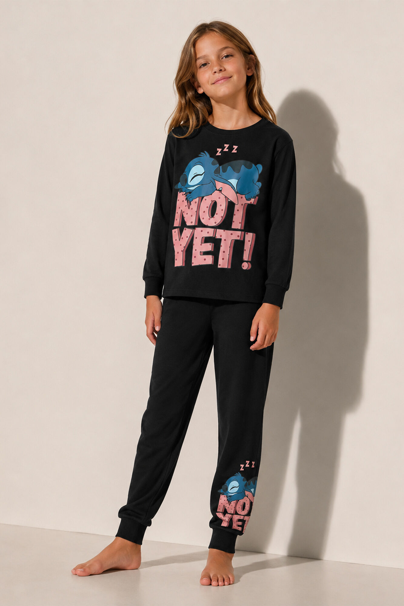 Name It Pijama manga larga Stitch