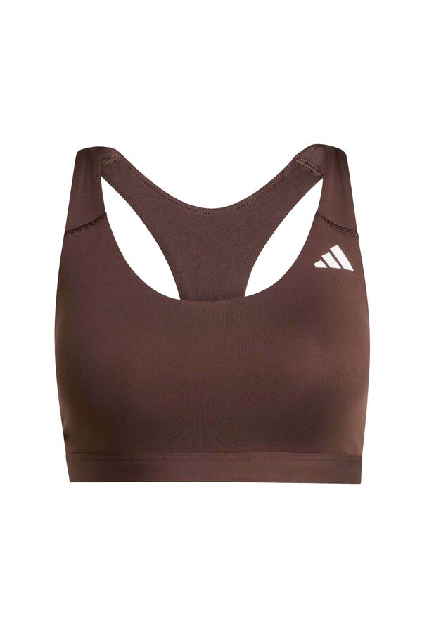 Adidas Sujetador deportivo Optime Essentials marr&oacute;n