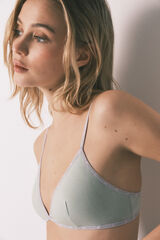 HI&BYE Green triangle bra green