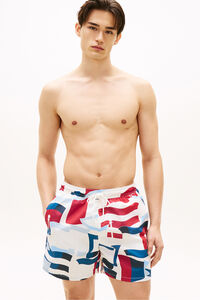 Tommy Hilfiger Ba&ntilde;ador hombre estampado banderas