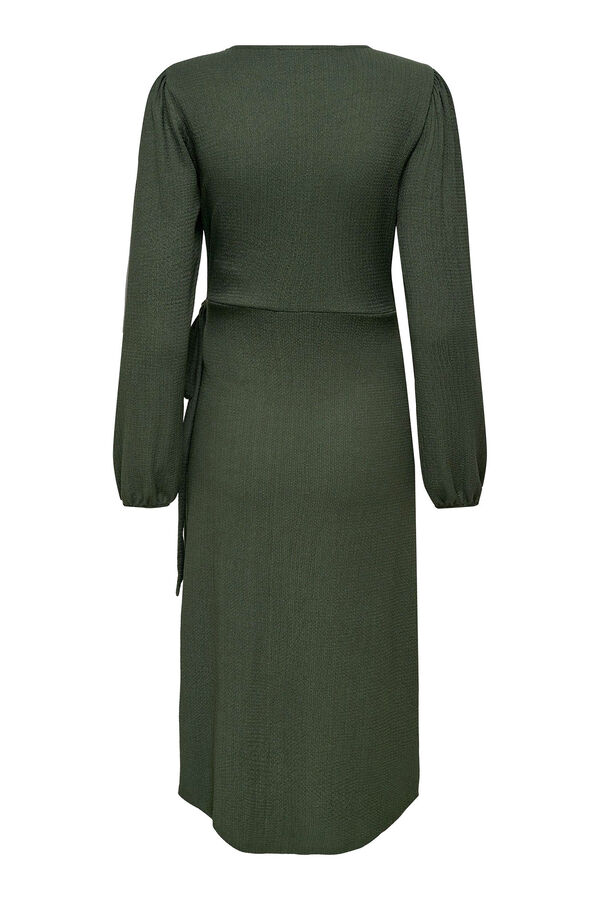 Only Maternity Midi maternity dress vert
