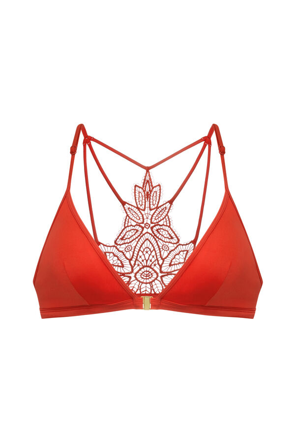 Womensecret Bikini Top Triangle piros