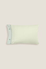 Womensecret Striped pillowcase 50 x 85 cm. vert