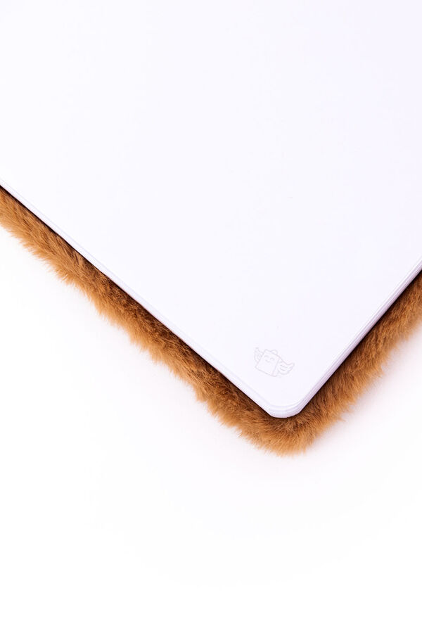 Mr. Wonderful A5 plush notebook - Capybara printed