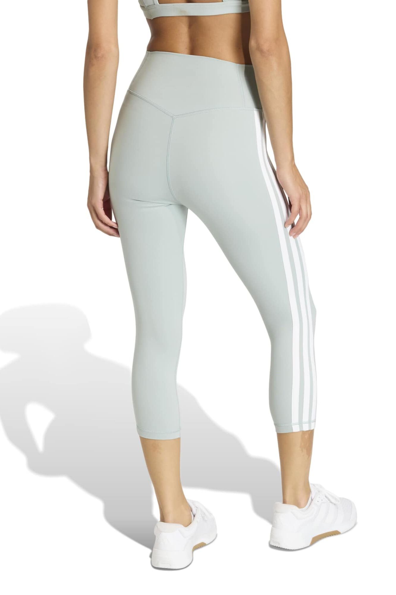 Adidas Mallas 3/4 deportivas 3 bandas Optime