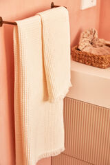 Calma House Toalla de ba&ntilde;o cruda Marte amarillo