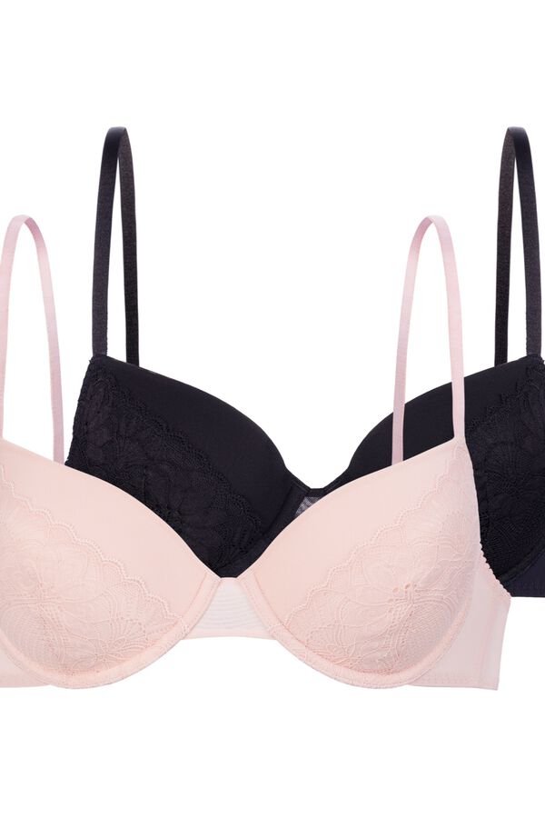 Dorina Pack of 2 padded bras Lincoln pink
