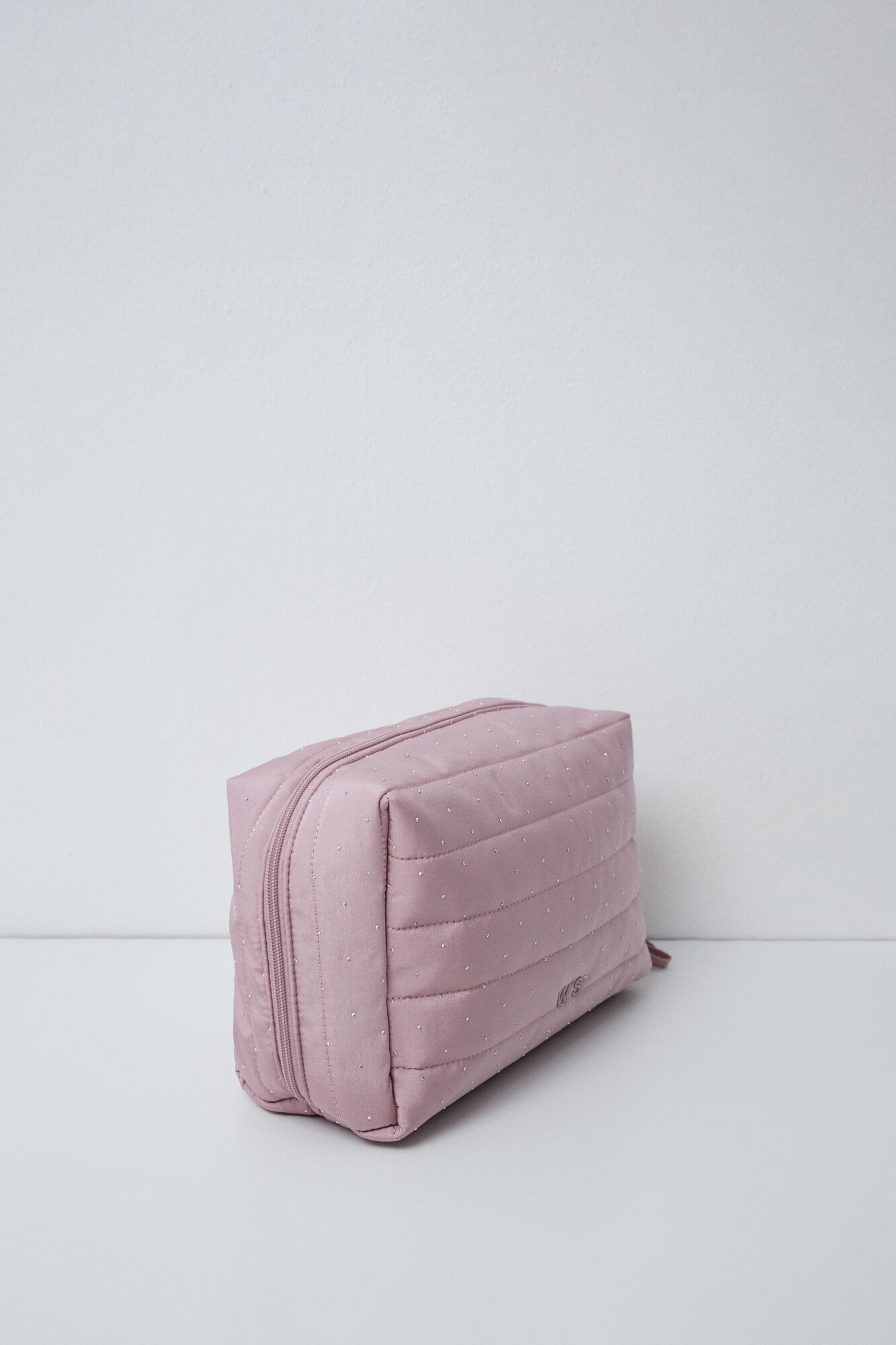 Women'secret Trousse de toilette portefeuille grande matelass&eacute;e rose