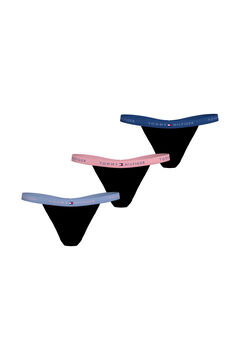 Womensecret Pack of 3 colored thongs printed