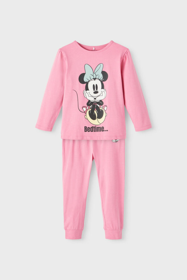 Womensecret Pijama mini niña de Minnie morado/lila