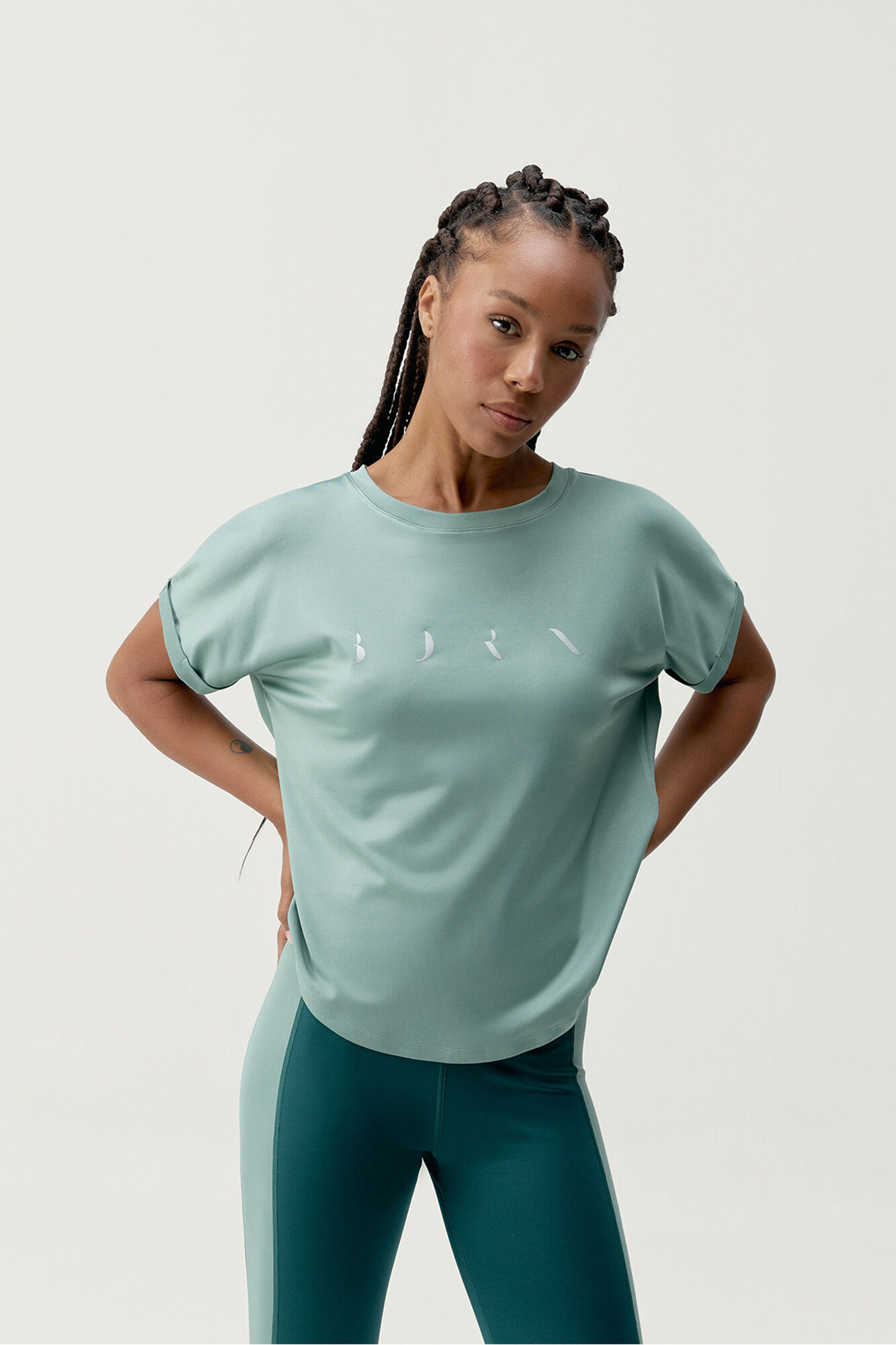 Born Living Yoga Camisa preta Azami