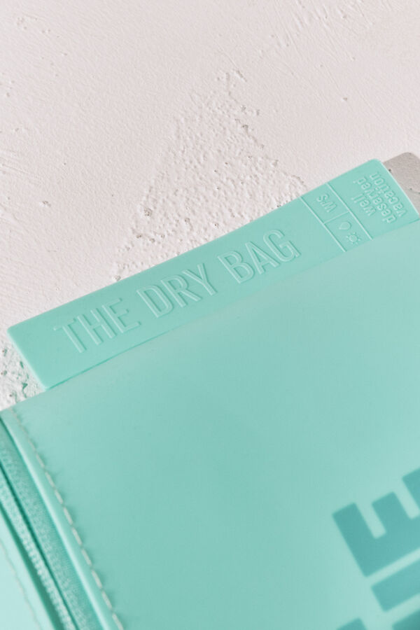 Women'secret Blue waterproof bikini bag green